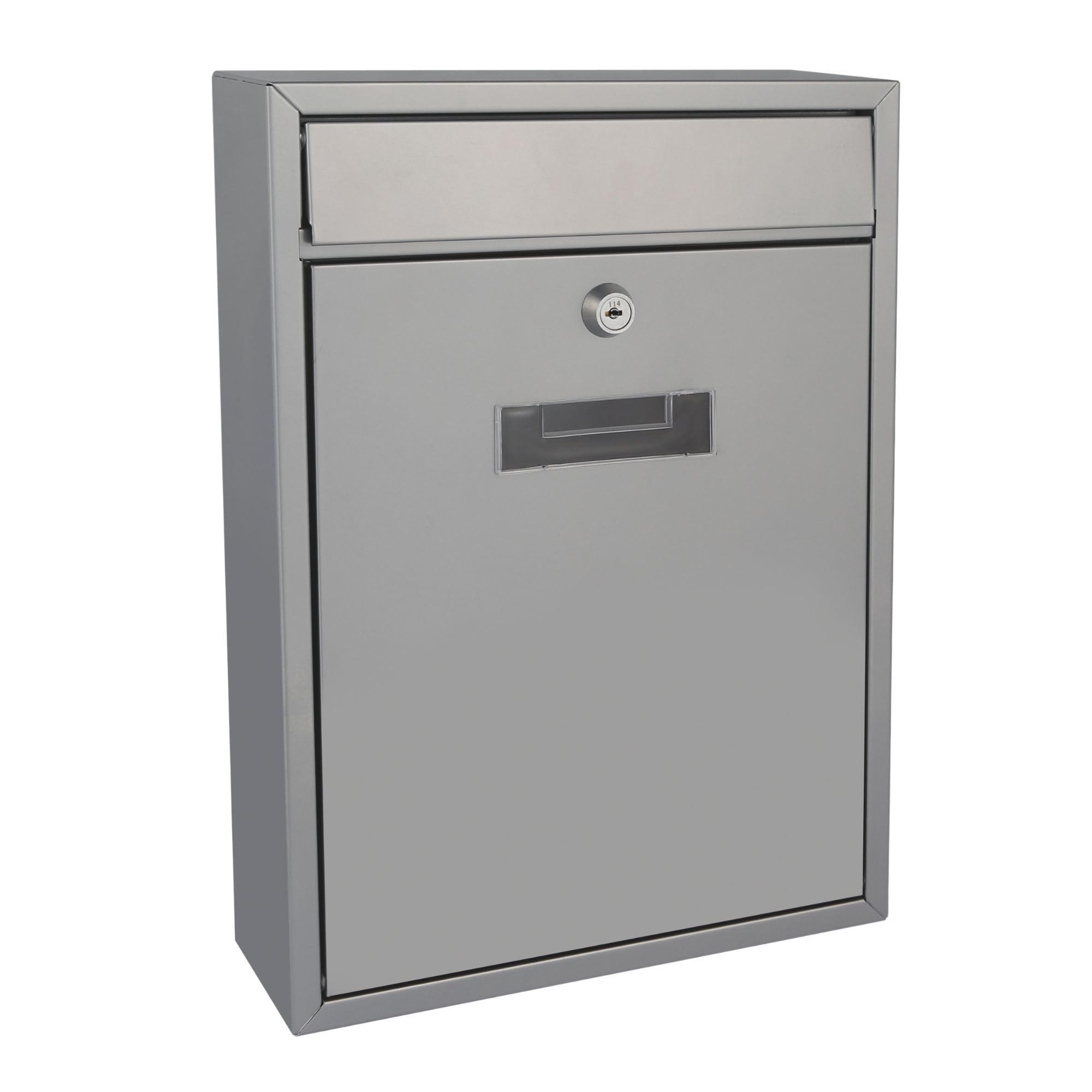 Perel BG40003 Ibiza Letterbox Silver
