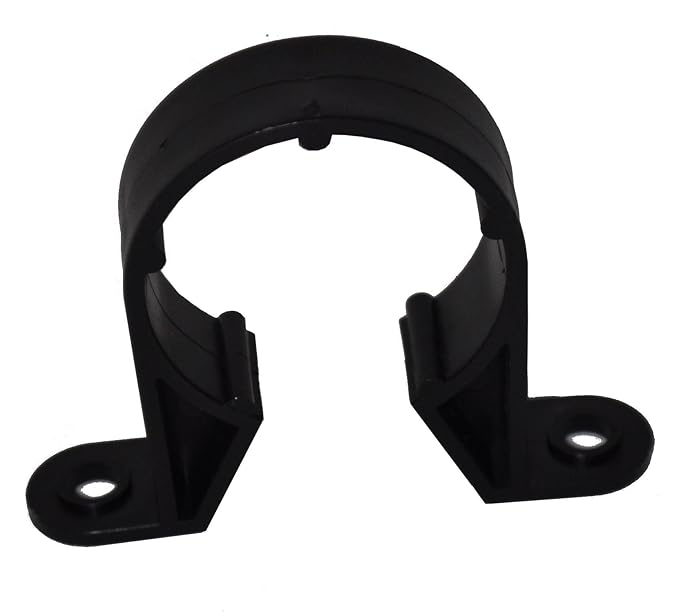Solvent Black 32mm (36mm) Waste Pipe Clip Pack of 10 Amazon.co.uk