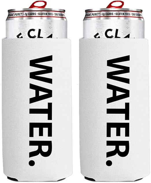 white claw insulated koozie