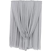 LMVERNA Women Summer Scarf Large Long Line Beach Shawl Lightweight with Fringed Headscarf Gauze Shawl and Wrap