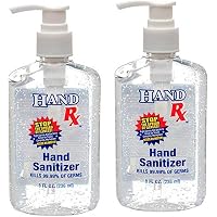Hand Rx Instant Hand Sanitizer - 8 FL OZ each with pump, 2 pack