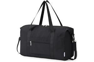 Narwey Travel Duffle Bag for Men Women, Lightweight Weekender Sports Gym Tote Bags for Women, Personal Item Travel Bag Airpla