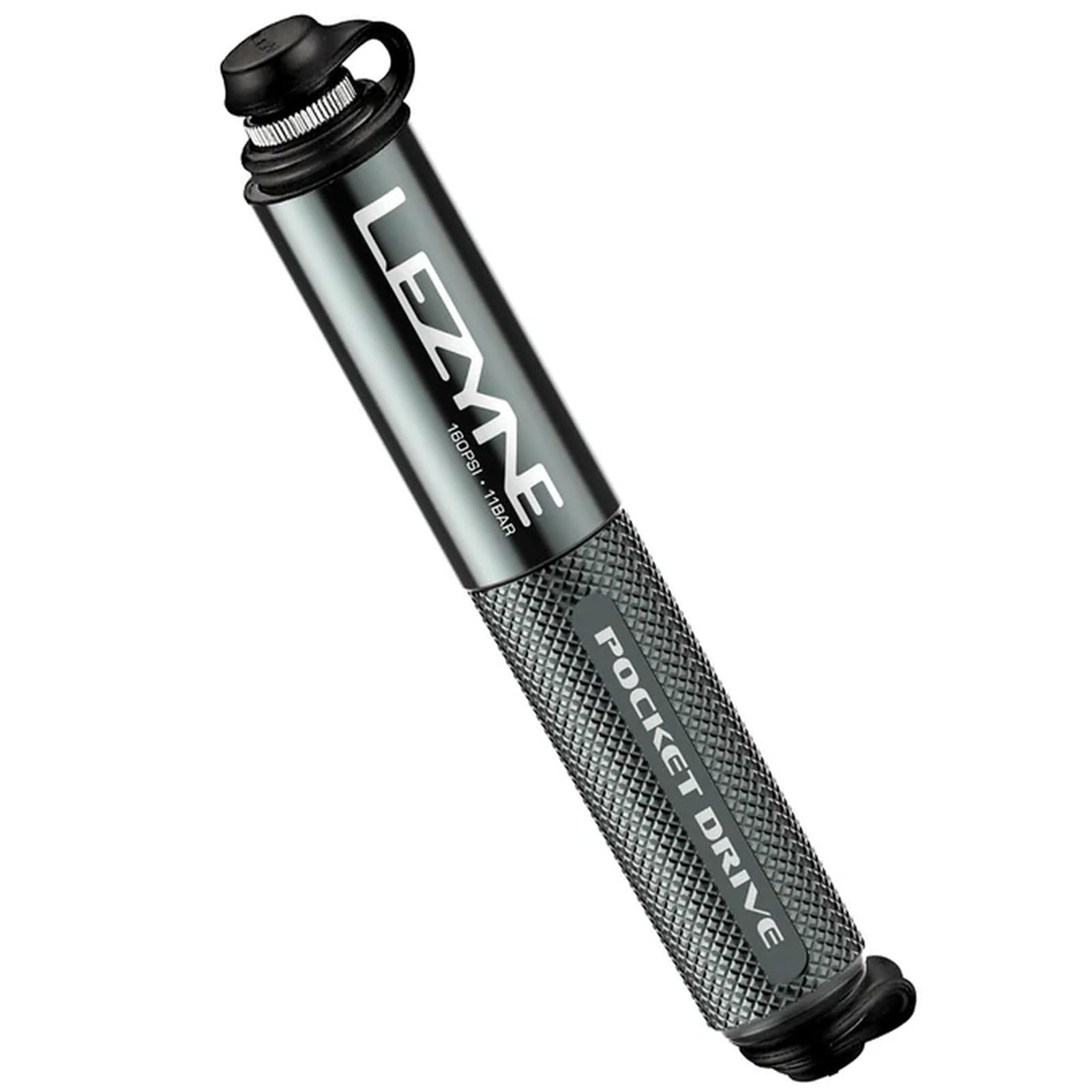 Lezyne Pocket Drive Hand Pump - Lite Grey, 140 mm