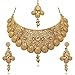 YouBella Jewellery Bollywood Ethnic Gold Plated Traditional Indian Necklace Set with Earrings for Women