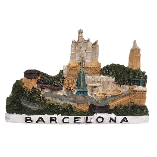 Weekinglo Souvenir Imán de Nevera Casa Batlló Barcelona España 3D ...