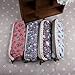 Golf Fashion Set of 4 Cute Sweety Floral Pen Pencil Bag Case Holder Cover Pouch Bag, School Office Accessories for Students Teens Boys and Girls