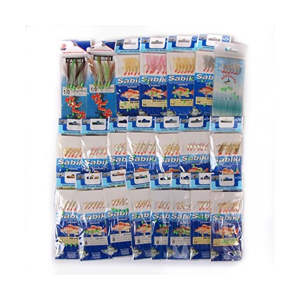 Free-Fisher-Assorted-22-Packs-Freshwatersaltwater-Fishing-Sabiki-Bait-Rigs-Fish-Skinfeather-Hooks Free-Fisher-Assorted-22-Packs-Freshwatersaltwater-Fishing-Sabiki-Bait-Rigs-Fish-Skinfeather-Hooks