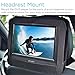 Ematic Portable DVD Player with 10-inch LCD Swivel Screen, Headphones and Car Headrest Mount, Black