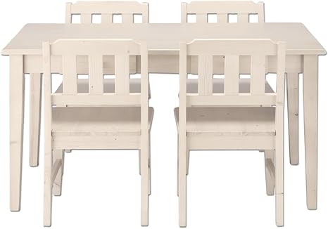 Amazon ニッセン 収納付ダイニングテーブルセット サイズ 5点セット 色 白 ダイニングセット オンライン通販