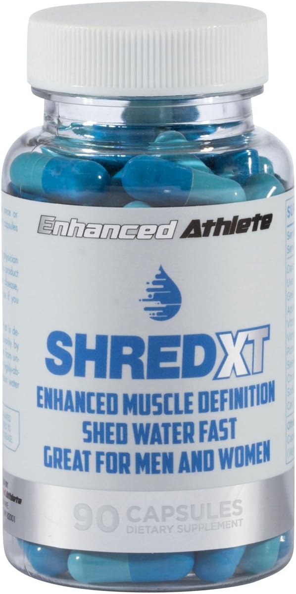 Enhanced Athlete Shred XT Performance Diuretic Supplement Water