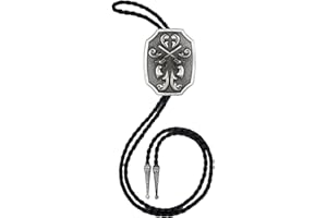 HLYMPONY Bolo Tie for Men Western Cowboy Cowgirl Vintage Native American Cross Bolo Tie for Women