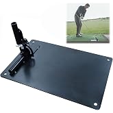 Amy Sport Golf Swing Plane Trainer with Durable Metal (Dark) | Improves Swing Path, Alignment Helps Setup Accuracy, Builds Consistency Control, Durable Metal Construction