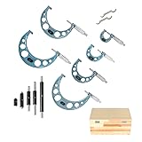 WFLNHB 6 Pcs 0-6" Outside Micrometer