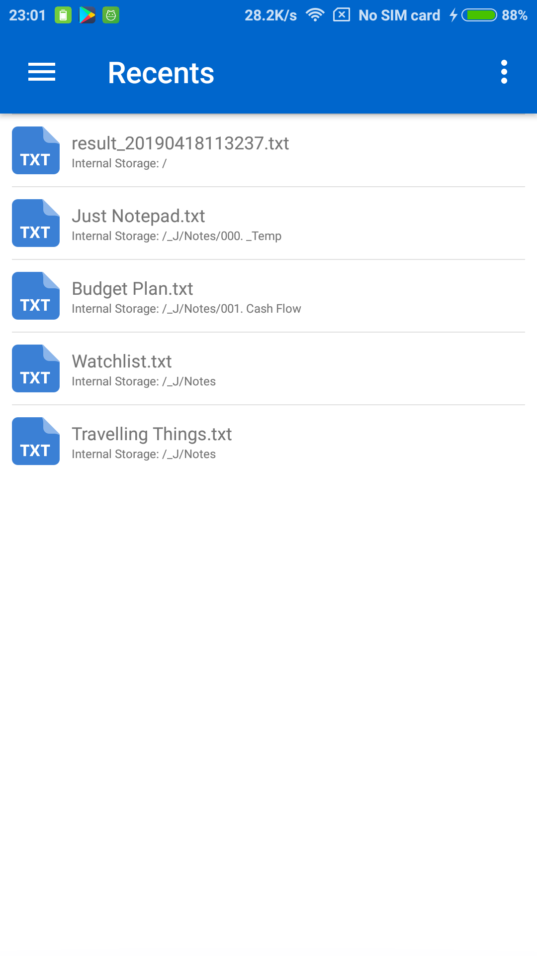 Just Notepad Pro Simple Notepad w/ File Browser Appstore for Android