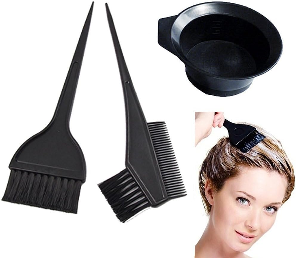 Salon Hair Coloring Dyeing Kit (3 Pcs)