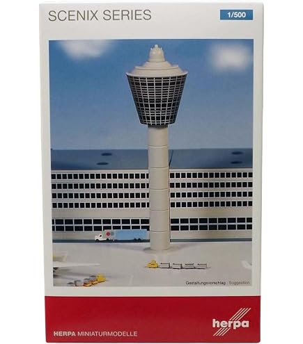 Amazon.com: Daron Herpa 520416 Passenger Gate Tower Airport
