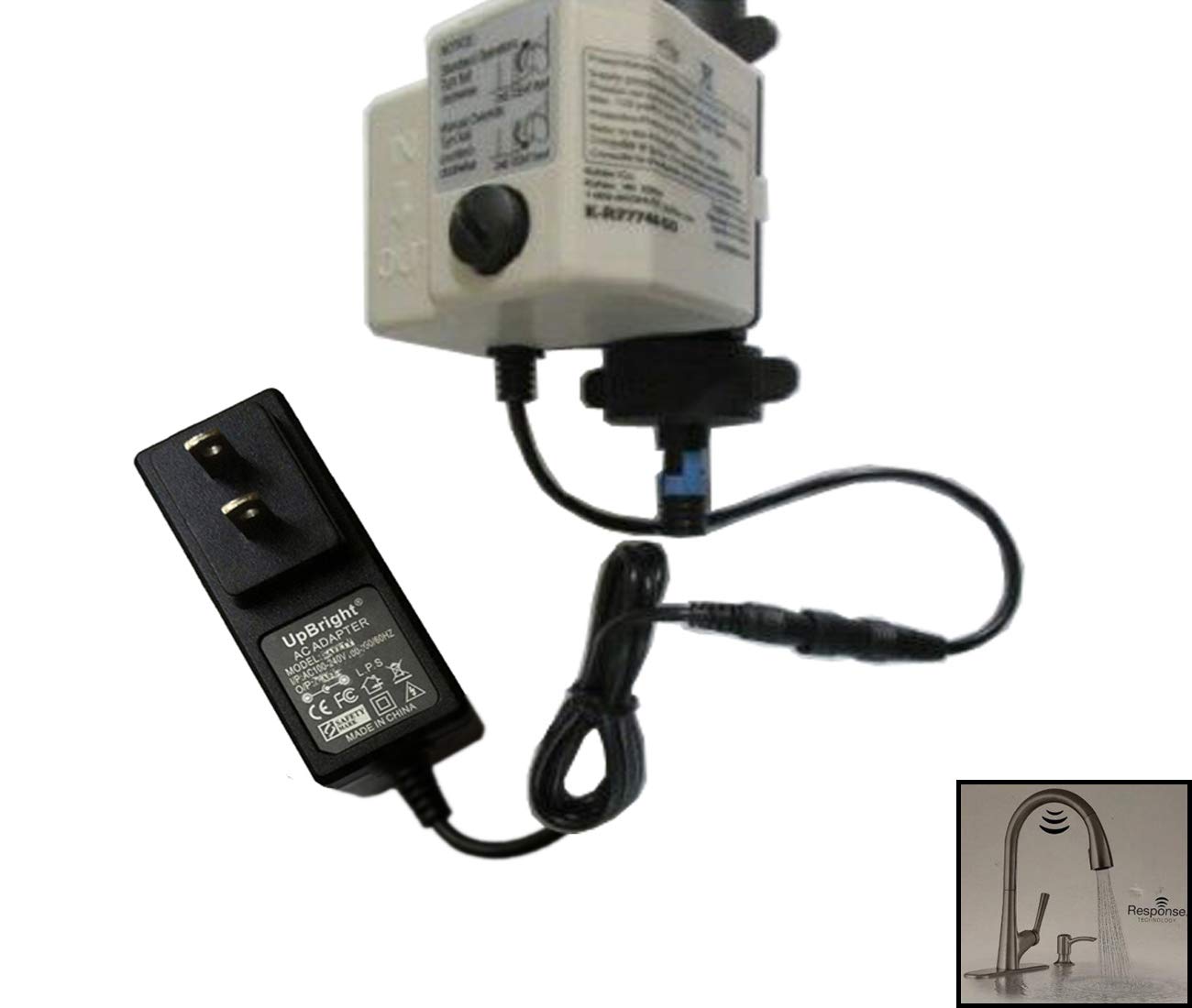 Upbright 9v Ac Dc Adapter Replacement For Kohler Touchless Malleco