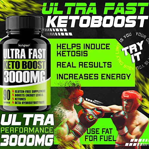 Keto Boost 5X Potent Diet Pills Best Keto Burner for Men & Women that Works Fast Thermogenic