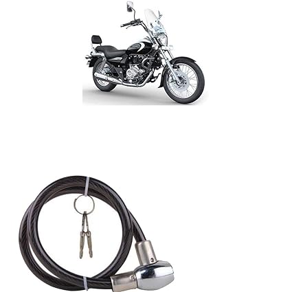 bajaj avenger helmet lock
