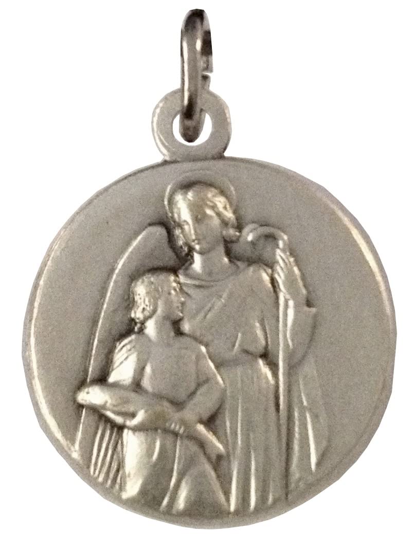 I G J SAINT RAPHAEL THE ARCHANGEL MEDAL - THE PATRON SAINTS MEDALS - 100% MADE IN ITALY