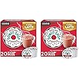 The Original Donut Shop One-Step Red Velvet Latte, Keurig Single Serve K-Cup Pods, 20 Count (Pack of 2)