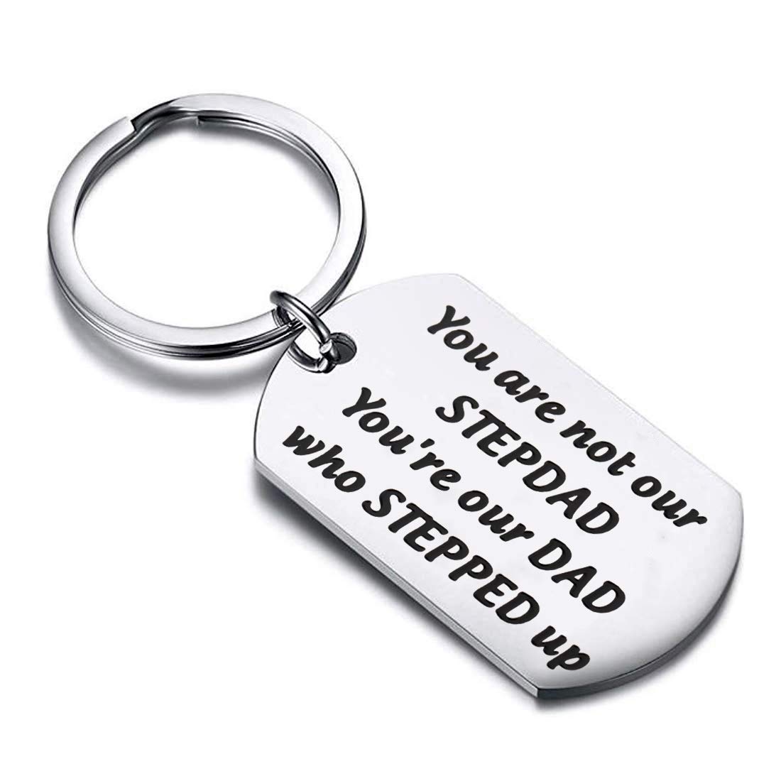 dog dad keychain