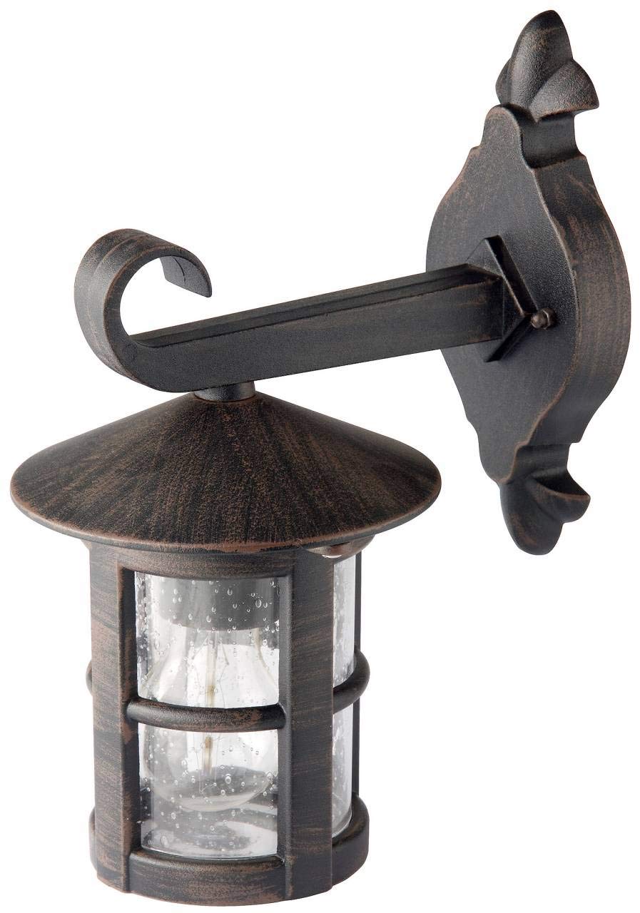 BRILLIANT Jordy Outside Hanging Wall Light Metal/Glass