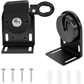 Seprochoo Sun Shade Replacement Parts, Cordless Crank Kit, Roller Blind mounting Bracket,for Coolaroo Exterior Roller Shade Replacement Parts, Outdoor Blinds,Roller Shades (1, Black), SRDPFFK1-01