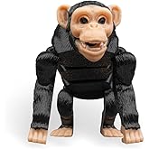 Articulated Chimp Figurine – Jungle Desk Fidget for Teens & Adults – Stress Relief & Collectible – 3D Printed in Canada