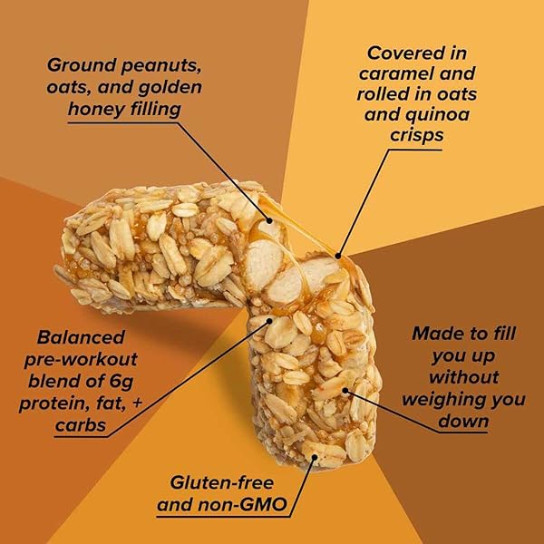 HONEY STINGER OAT AND HONEY BAR – 12-PACK ORIGINAL, ONE SIZE