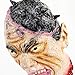 BullStar Halloween Decorations Severed Head Hanging Halloween Props Bloody Cut Off Corpse Head Latex Zombie Party Supplies (B)