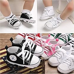 KKIIDDSS Unisex Baby Girls Boys Canvas High-top