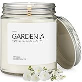 1OAK Gardenia Candle - Soy Wax Scented Candles - Long Burning Premium Hand-Poured (7oz.)