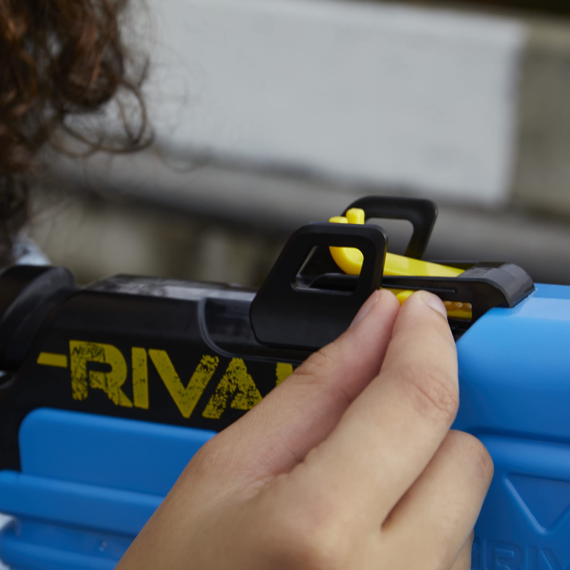 Nerf Rival Forerunner XXIII-1200 Blaster, 12 Round Capacity, Adjustable Sight