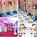 WCIC Balloon Column Base for Party, 2 Sets 150cm/59 Balloon Stand Wedding Decorations Promation Event Festival Party Supplies Indoor/Outdoor