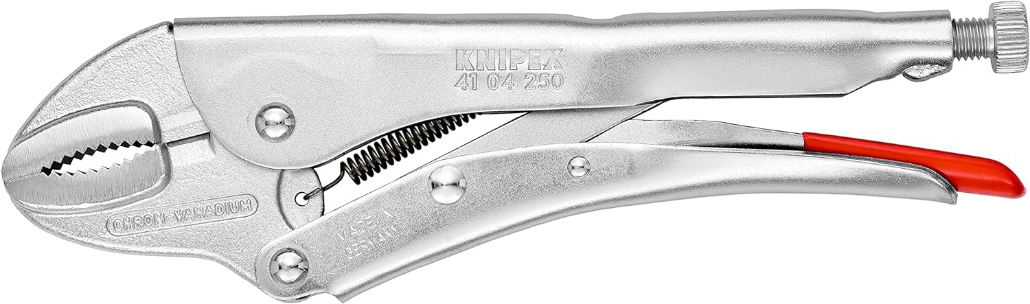 KNIPEX Grip Pliers in Blister Galvanized 250 mm, 41 04 250 SB