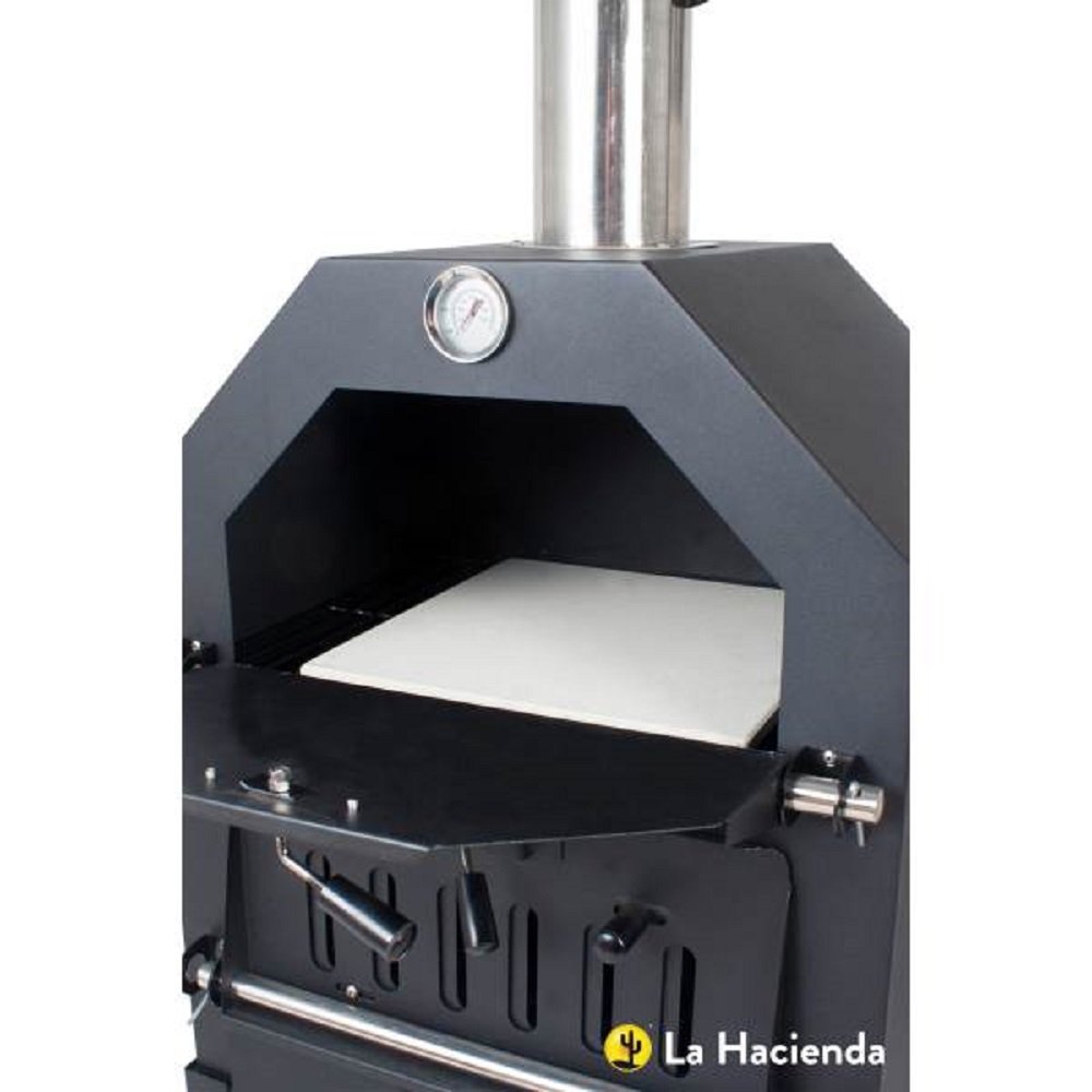 La Hacienda Multi Function Outdoor Steel Pizza Garden Oven