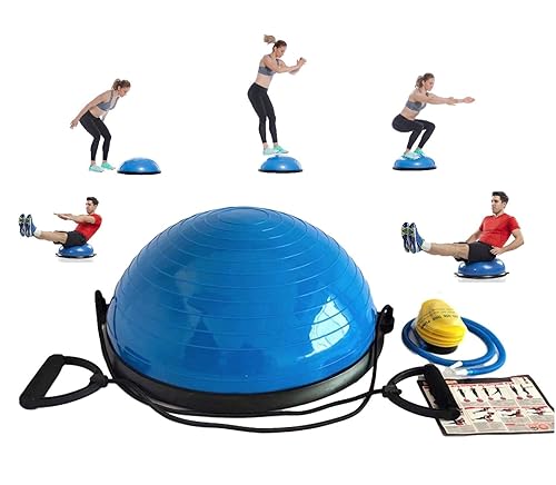 Half Ball Balance Trainer Stability Ball for Full Body Workout