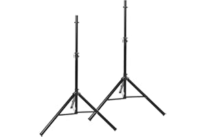 JBL Professional Aluminum Tripod Speaker Stand with Secure Locking Pin and 150 lbs Load Capacity (JBLTRIPOD-MA)