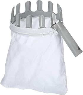 COM-FOUR® Obstpflücker zum Ernten von Äpfeln, Kirschen und Pflaumen - Apfelpflücker mit Stoffbeutel - Obsternter - Kirschenpflücker (01 Stück - Obstpflücker)