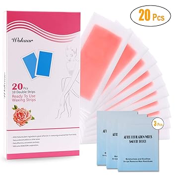 Professional Waxing Strips 20pcs Paper Waxing Hair Removal For