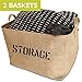 OrganizerLogic 2 Jute STORAGE Bins 17