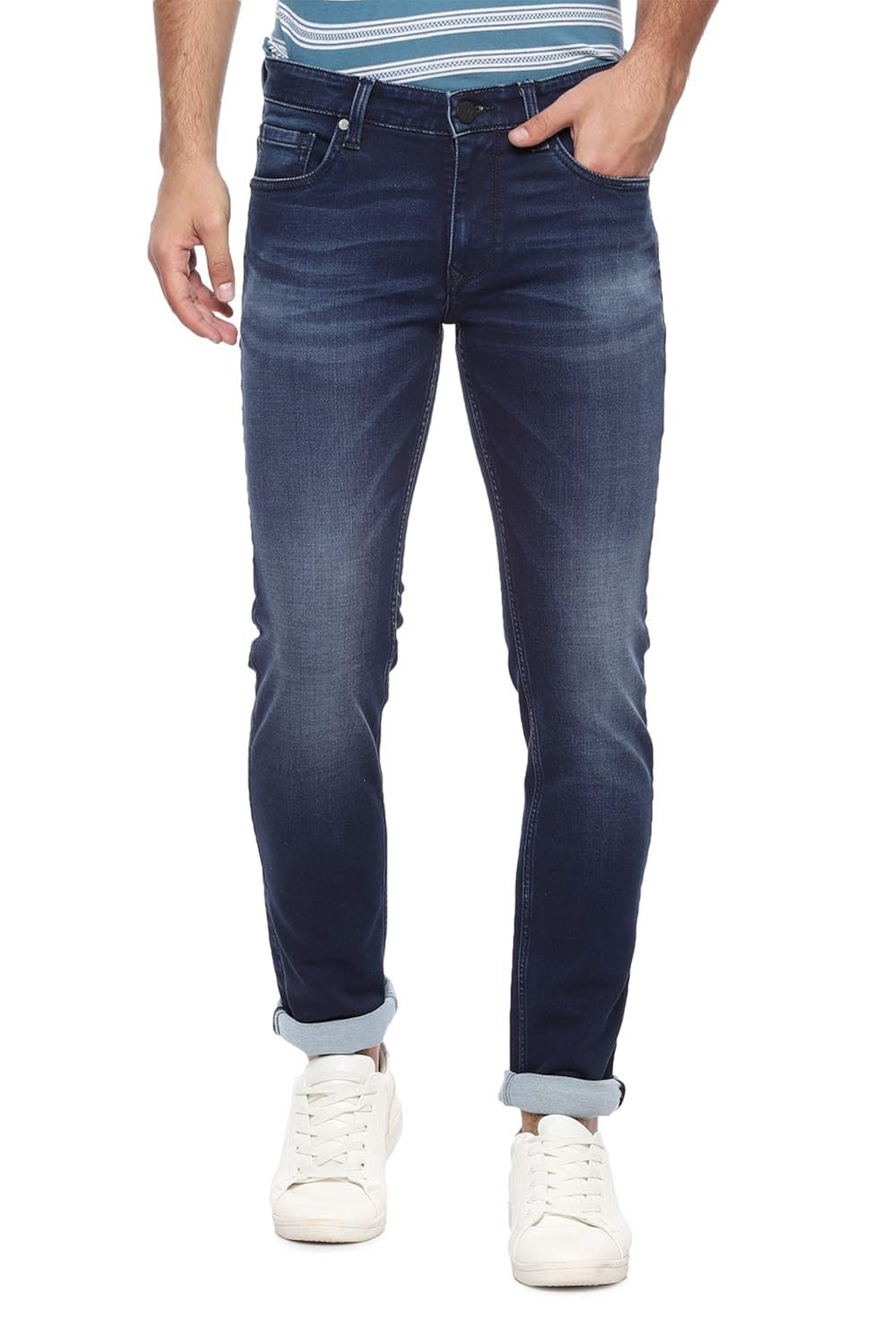 Buy Louis Philippe Men's Slim Fit Jeans at Amazon.in