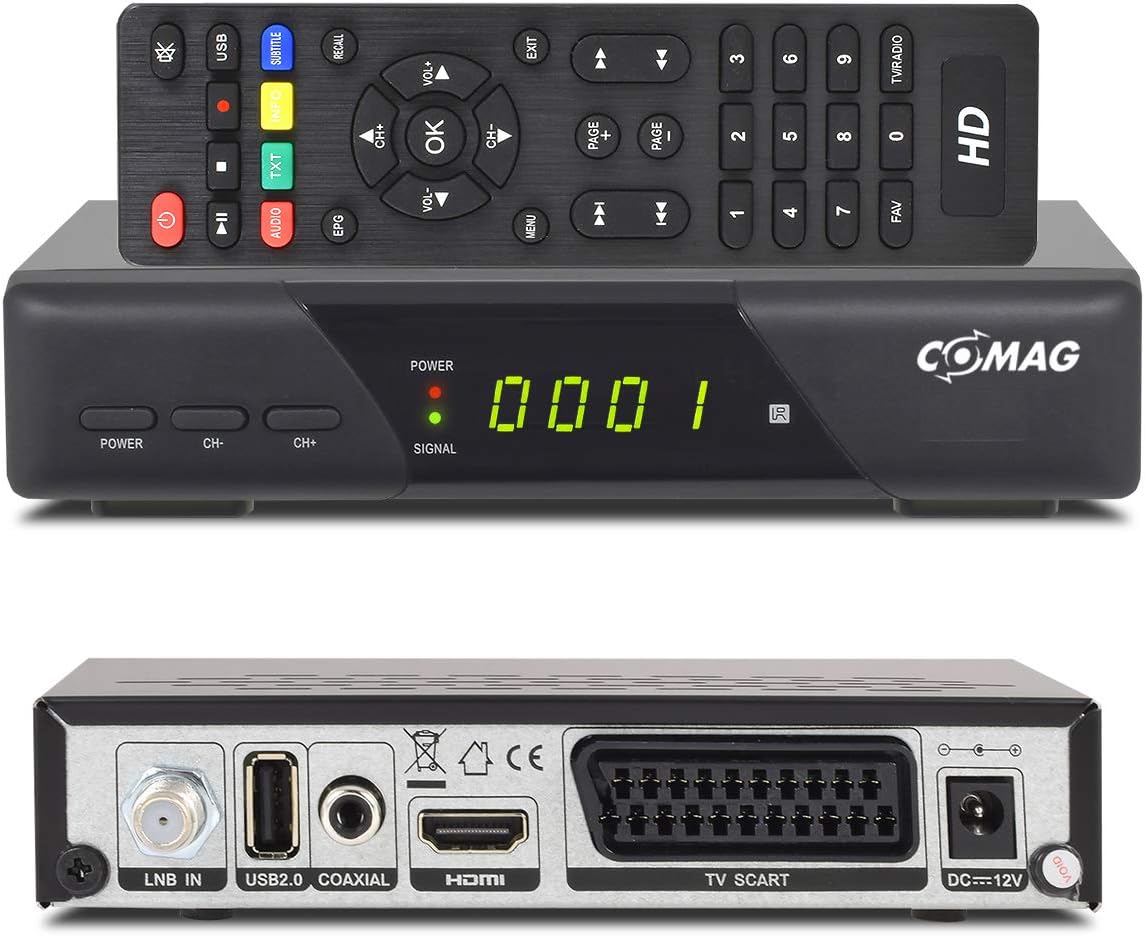 Comag Hd 25 Hdtv Satelliten Receiver Bedienungsanleitung www.amazon.de