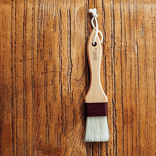Pastry Brush Natural Bristle Wooden, MSART Basting/Food Brush, with