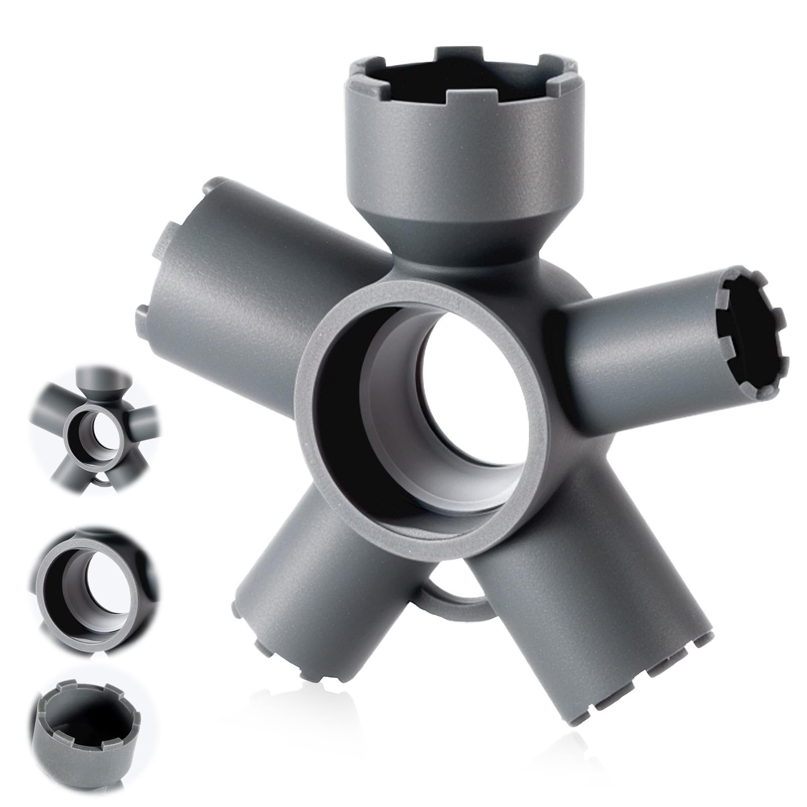 Photo 1 of 10 in 1 Faucet Aerator Removal Tool,Aerator Key for Threaded and Housed Aerateors,Filter Kitchen Sink Replacement Tool Includes M16.5 M18.5 M21.5 M22 M24 M28