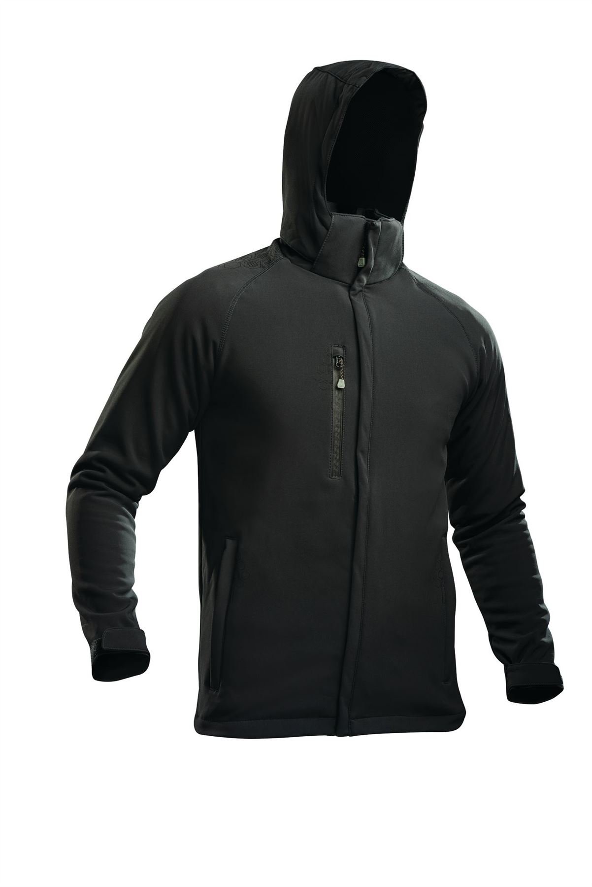 Regatta Men's X-Pro Repeller Lined Hooded Softshell Jacket, Black (Black), Large (Manufacturer Size:L)