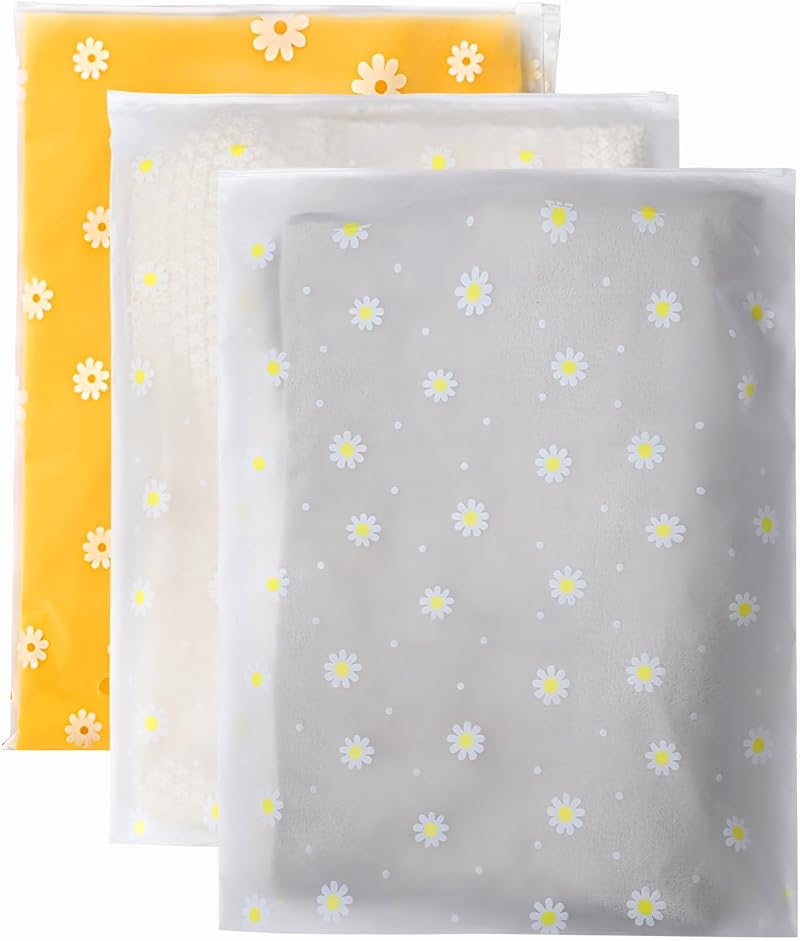 Yafe 25 Pcs Reusable Ziplock Bags 40x50CM Large Clear Waterproof Storage
