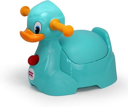 Okbaby Quack Le Pot Pour Enfant En Forme De Canard Turquoise 16 49 003 Amazon Fr Bebes Puericulture