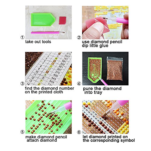 3 Diamond+Painting+Stickers+40X50CM+16X20inch